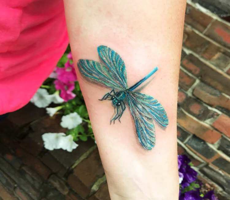 Dragonfly tattoo by Teresa Andrews | Post 22295