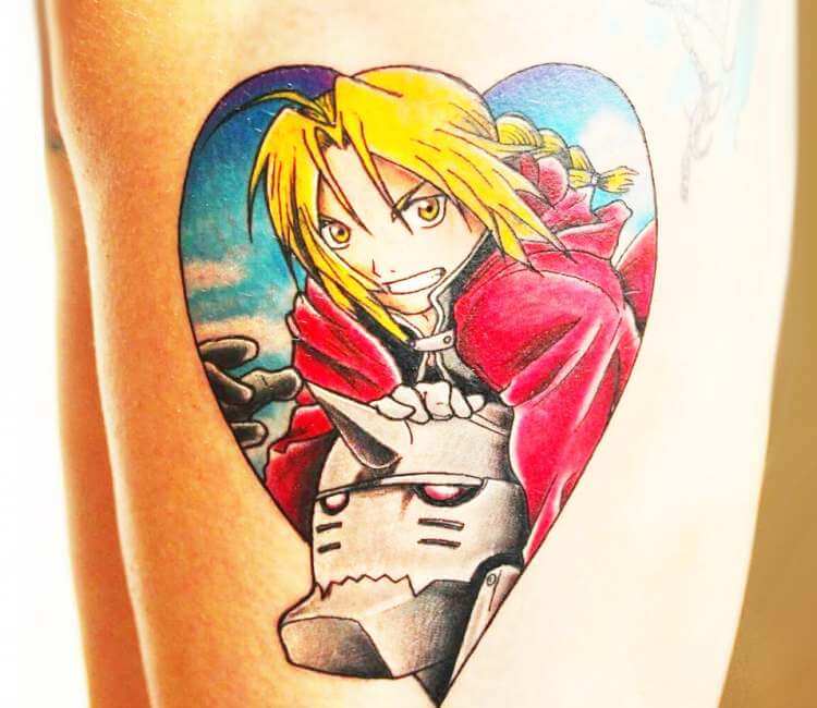 Hsk tattoo  Edward Elric para renvazquez Muchísimas  فېسبوک