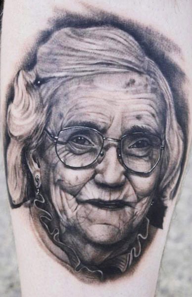 Woman 'heartbroken' after late grandma tattoo looks like Rod Stewart |  Metro News