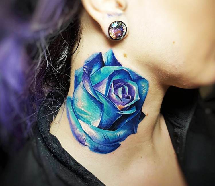 The Real Meaning Of A Blue Rose Tattoo