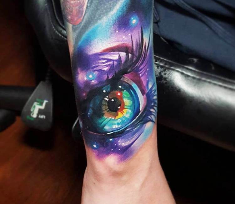 dead space eye tattoo