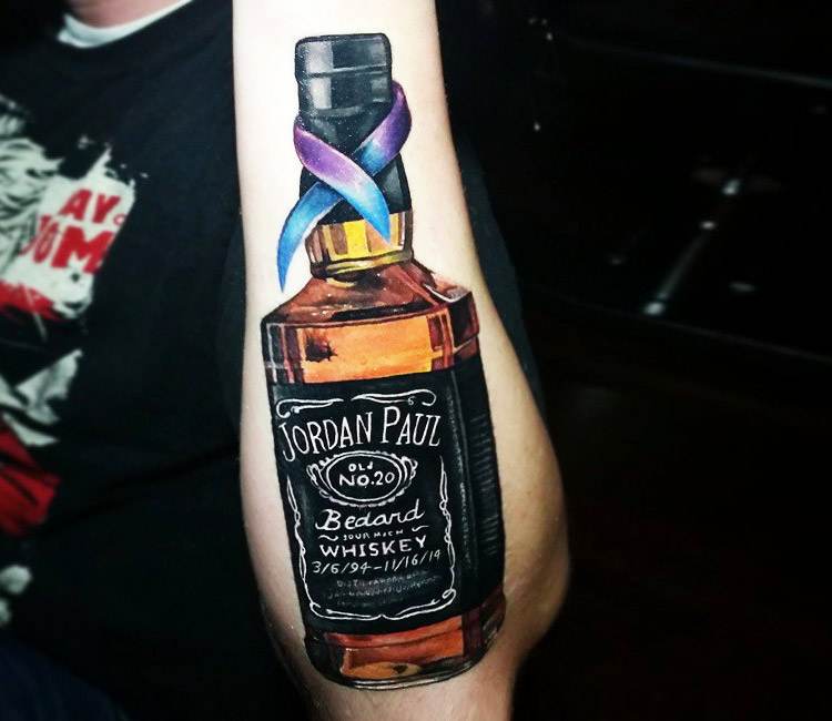40 Poison Bottle Tattoo Designs For Men  Killer Ink Ideas