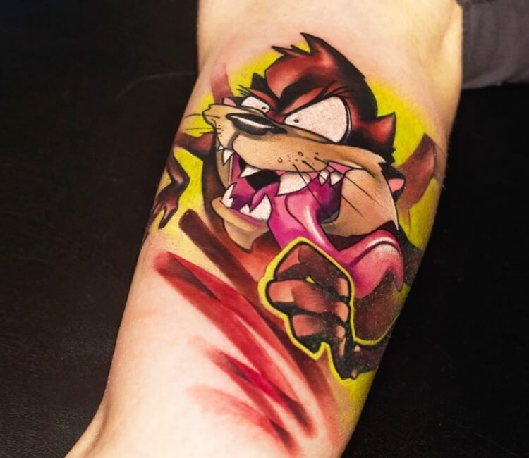 Taz tattoo by Uncl Paul Knows | Post 28503