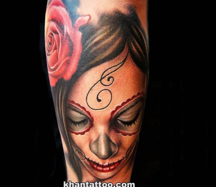 Muerte Tattoo By Khan Tattoo Post 15269