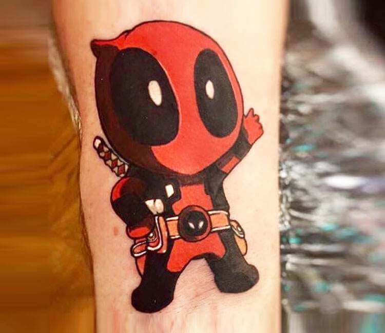 Deadpool Tattoo By Vacsi Levente Post 23930