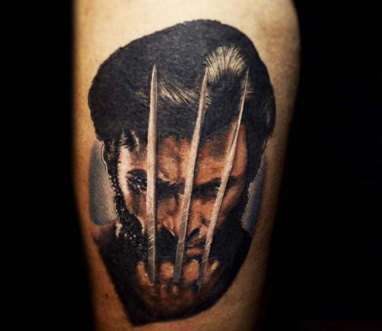 Here's this Wolverine vs Hulk tattoo I got to finish! Lots of fun working  on it 😭✨ #tattoo #colortattoo #marveltattoo #marvel #wol... | Instagram