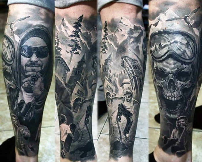 Jeremy Taylor tattoos