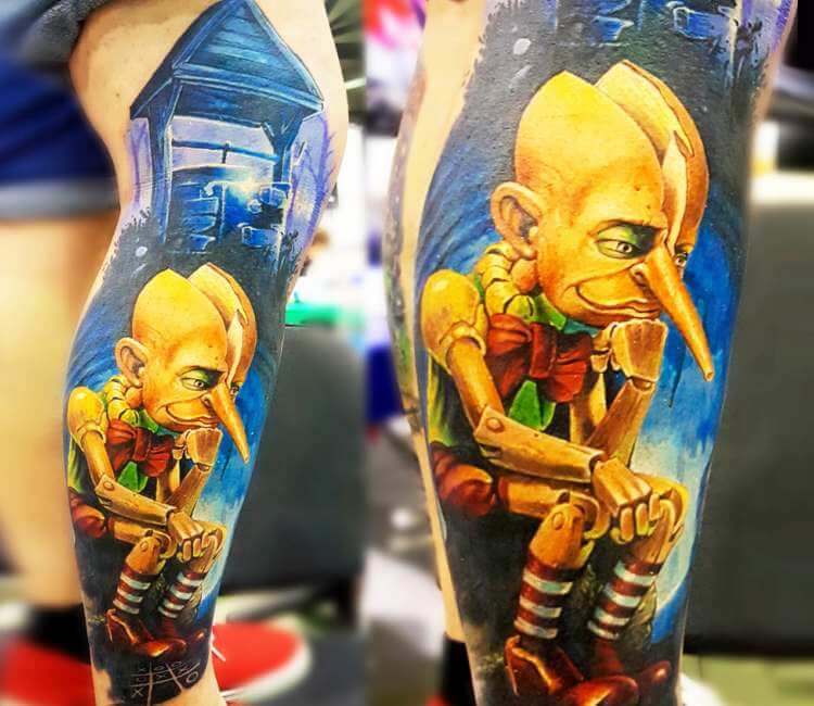 Pinocchio | Disney tattoos, Cartoon, Artist