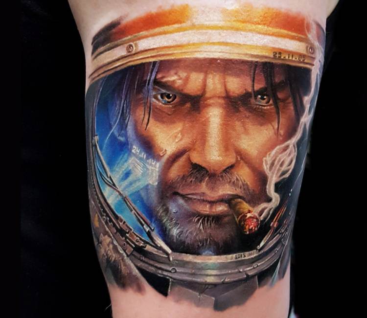 Star Craft tattoo by Vasilii Suvorov  Post 20943