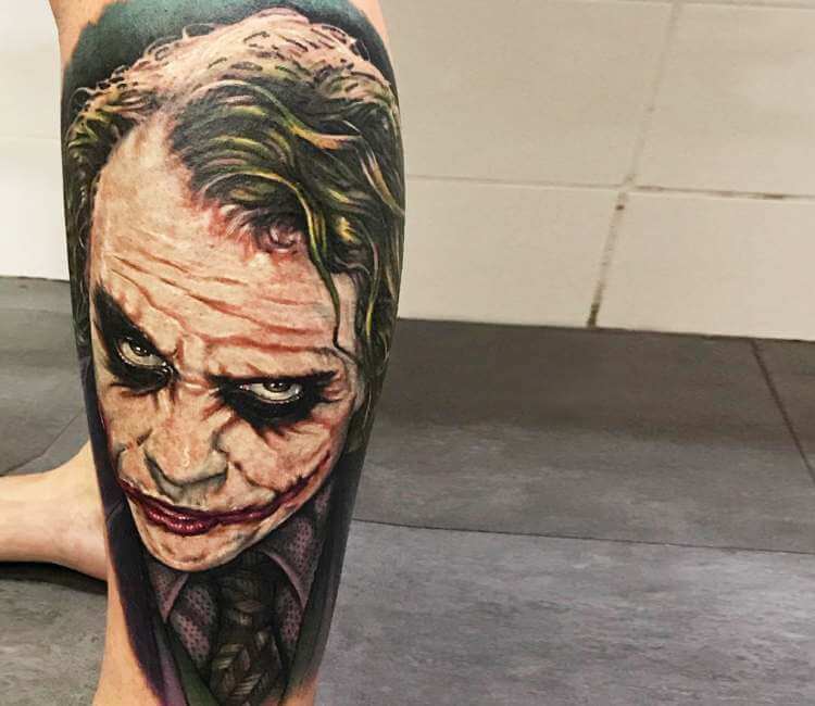 Joker Tattoo By Victor Zetall Post