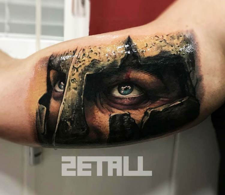 Leonidas Tattoo By Victor Zetall Post