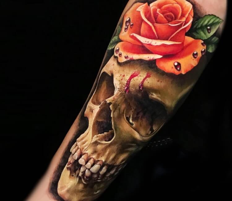 Smoking Skull Semi-Permanent Tattoo. Lasts 1-2 weeks. Painless and easy to  apply. Organic ink. Browse more or create your own. | Inkbox™ |  Semi-Permanent Tattoos