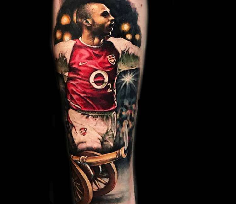 Thierry Henry Tattoo By Victor Zetall Post 26666