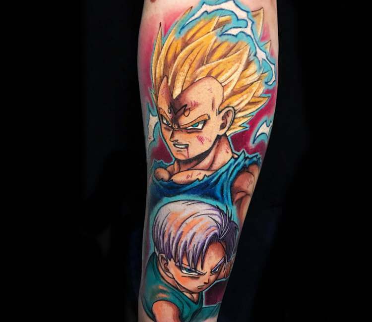 Vegeta From Dragon Ball Tattoo By Victor Zetall Photo 26665