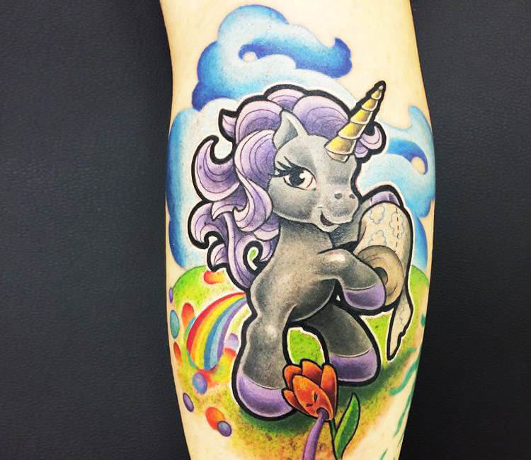 Boy inspires mean lookin guys to flock to Sugar Land for My Little Pony  tattoos