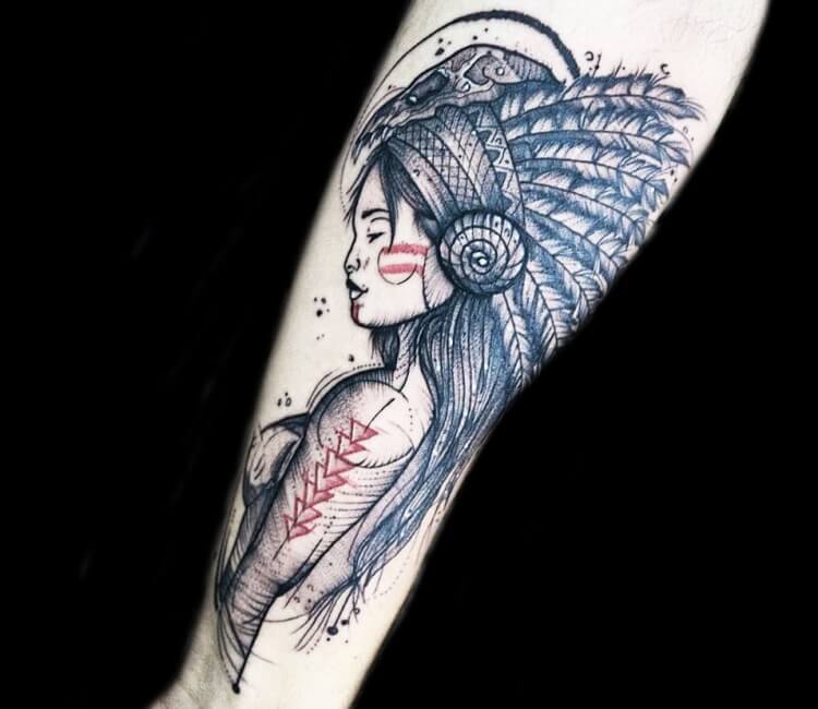 Free download indian tattoo red skin indian girl tattoo american indian  with plumage 1600x1200 for your Desktop Mobile  Tablet  Explore 47  Indian Wallpaper Designs  Cherokee Indian Wallpaper Indian Wallpaper  Indian Wallpapers