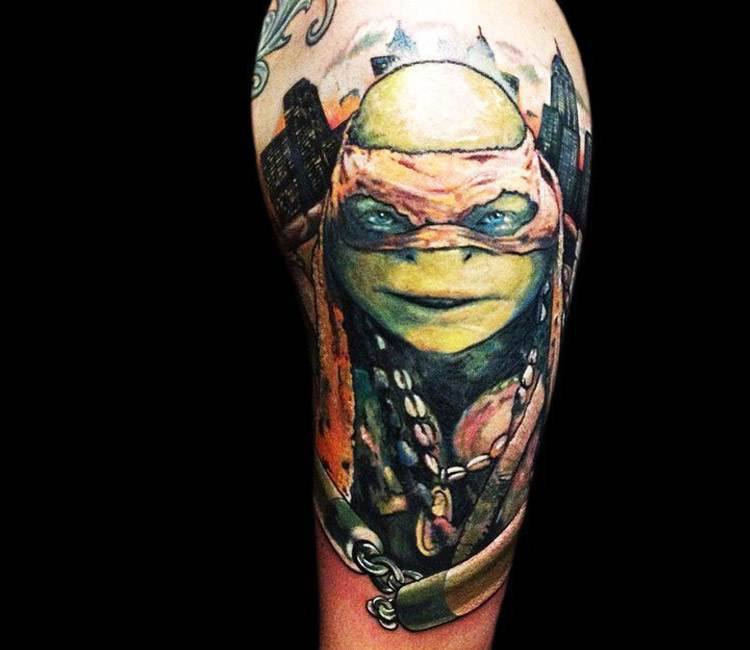 Details more than 67 traditional ninja turtle tattoo  incdgdbentre