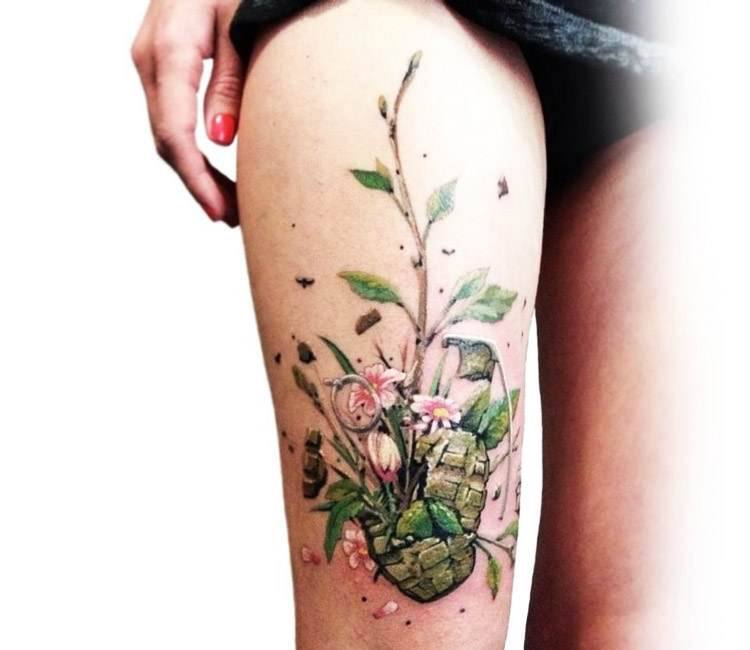 Voynich Plant - Tattoonie – Tattoo for a week