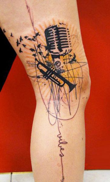 89 Creative Music Tattoos That Are Sure to Blow Your Mind  Warmart Ink  Tattoo And Body Piercing