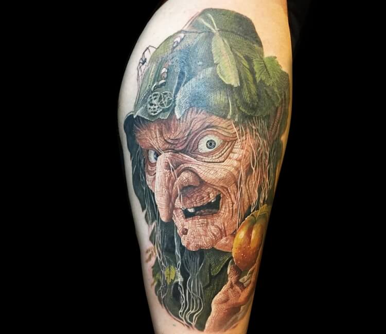 Creepy Horror Face tattoo by Oscar Akermo  Post 14837  Horror tattoo  Zombie tattoos Evil tattoos