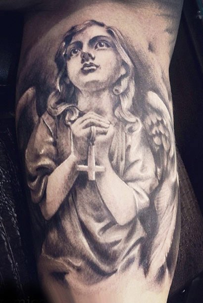Religious tattoo by Yomico Moreno | Post 10299