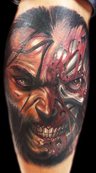 Empire Tattoo Boston - Jeepers Creepers in black and gray from artist  Nelson Cabrera Nelson Cabrera] at Empire Tattoo Boston! ⁣ .⁣ .⁣ If you are  interested in booking an appointment or