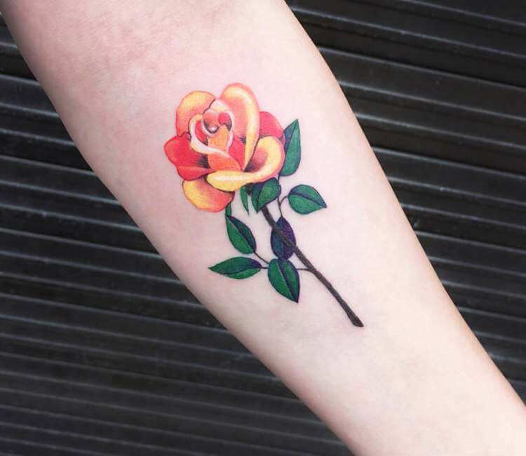 Rose Hand Tattoo by Terry Ribera  Remington Tattoo Parlor