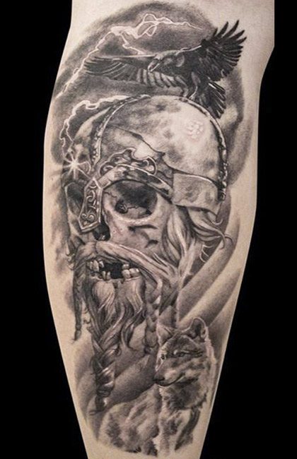 Warriors Tattoo By Gunnar V Post