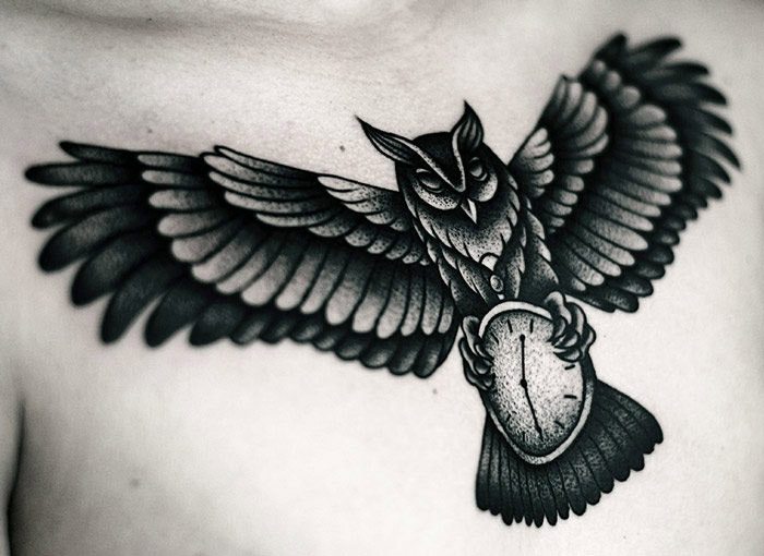 TripArt Tattoo & Piercing 2.0 - Ornamental owl with dotwork mandala DONE by  @lampretattoo Thank's @andrea.checa99 👍 #tripart #tattoo #mandala  #tatuatoriitaliani #geometrictattoo #pattern #owltattoo #ornamentaltattoo  #dotworktattoo #tattooistartmag ...