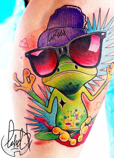 Free Frog Tattoo Designs  ClipArt Best