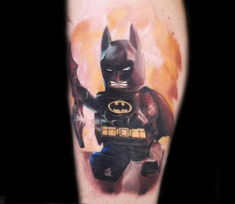 LEGO Batman tattoo by Max Pniewski | Post 12551