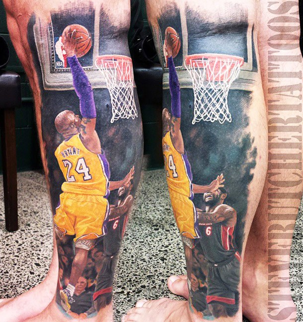 Kobe Bryant tattoo by Steve Butcher Post 12990.