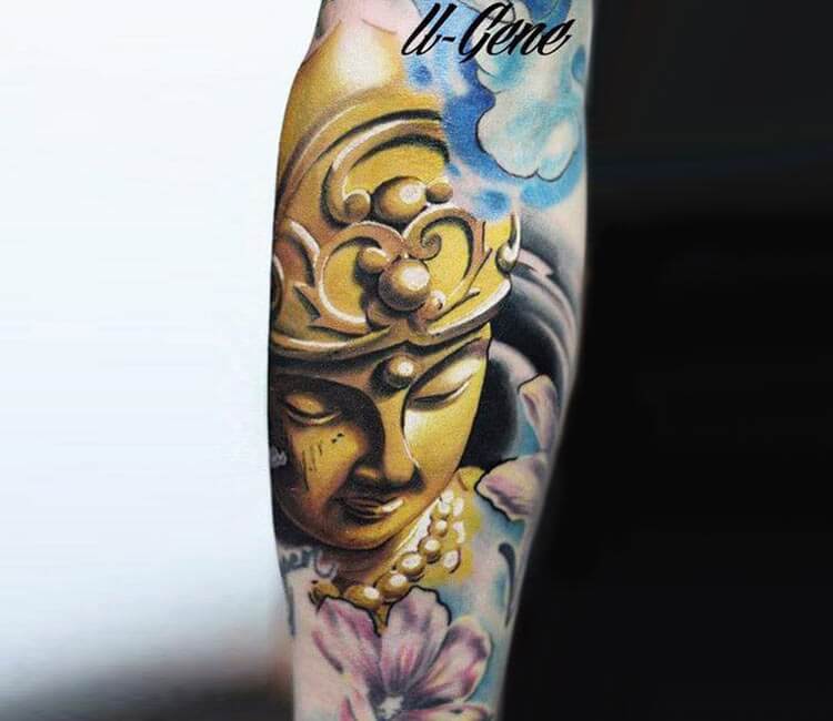 Buddha tattoo by U Gene | Post 12476