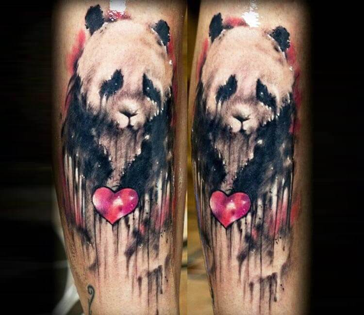 25 Perfectly Cute Panda Tattoos  TattooBlend